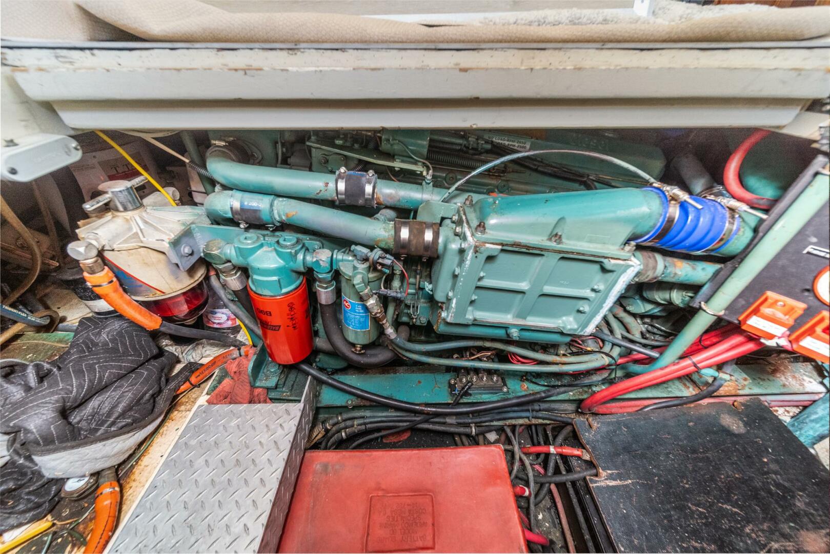 Starboard engine