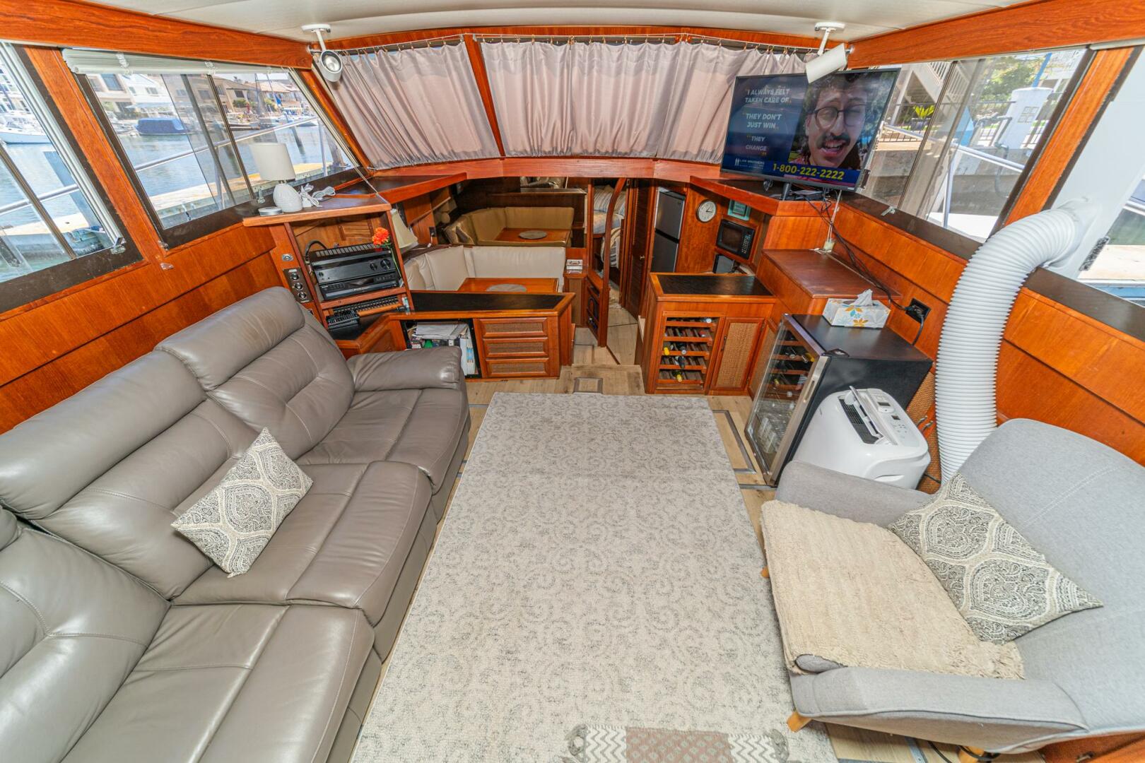 salon facing forward