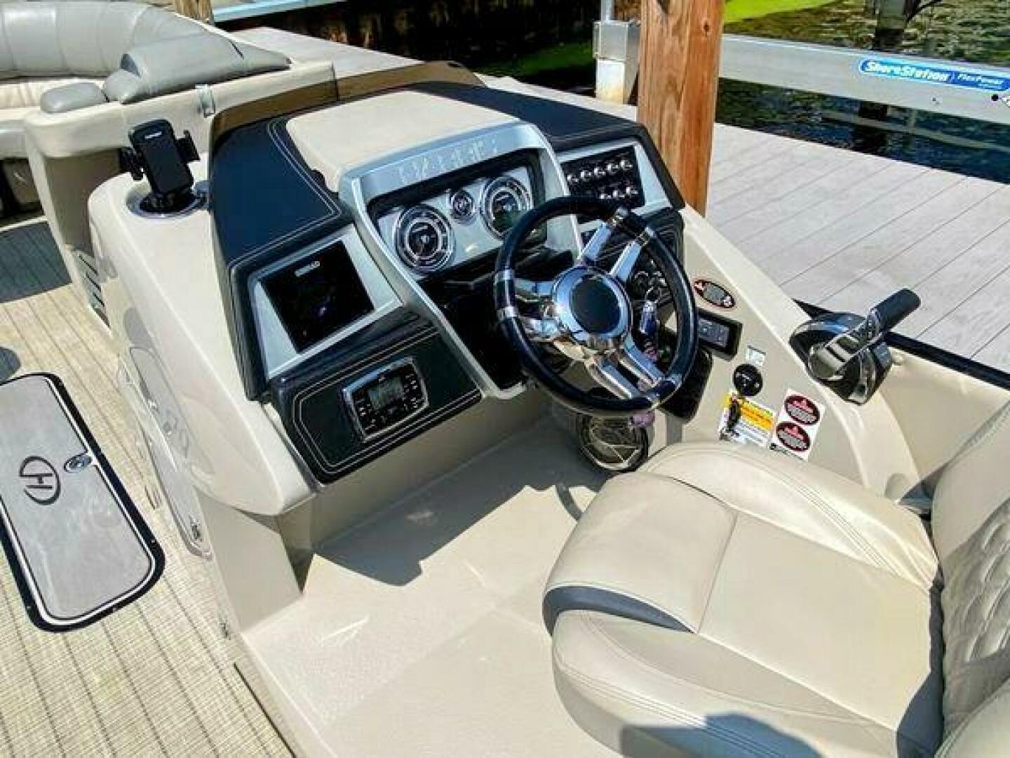 25ft Harris FloteBote Yacht For Sale