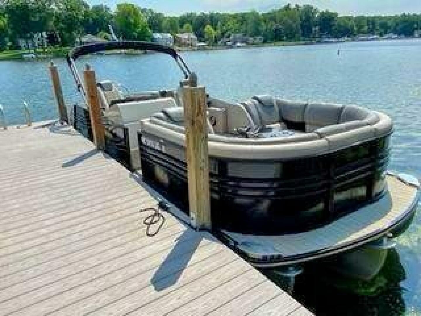 25ft Harris FloteBote Yacht For Sale