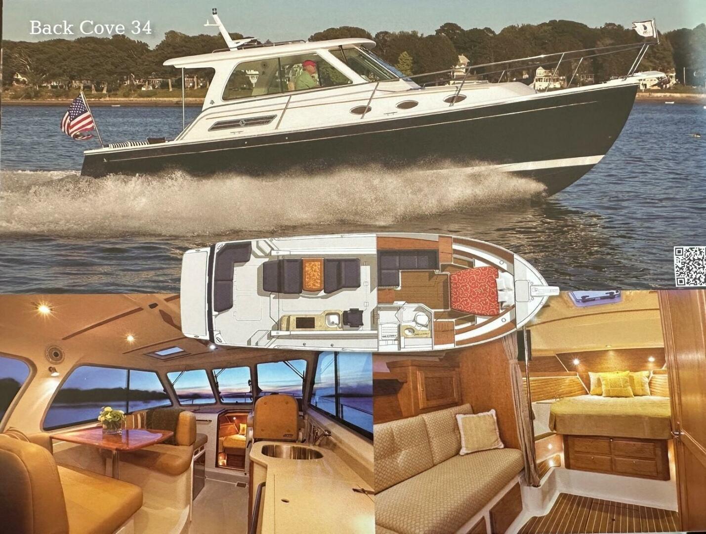 STEEL N TIME 34ft Back Cove Yacht For Sale