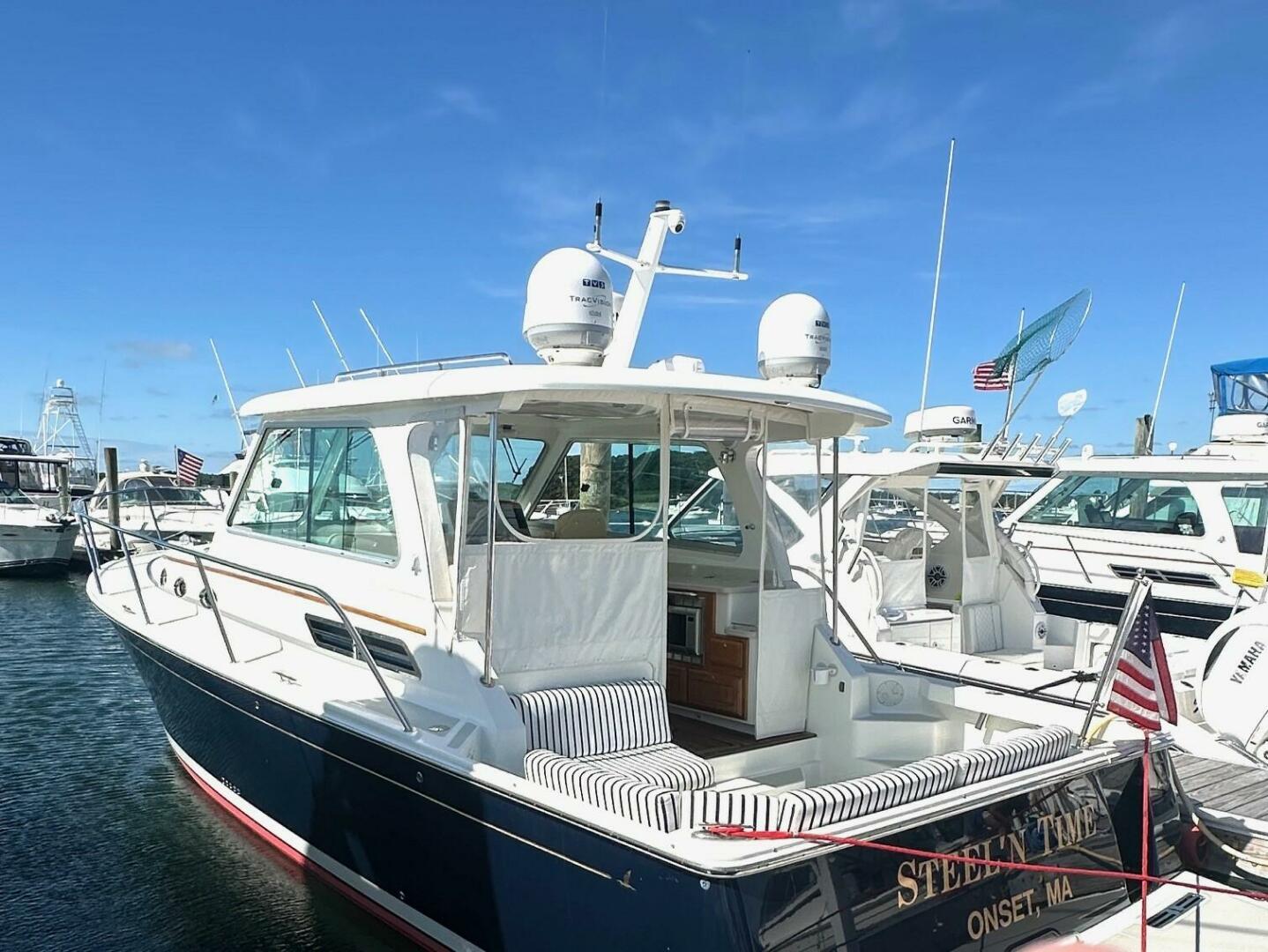STEEL N TIME 34ft Back Cove Yacht For Sale