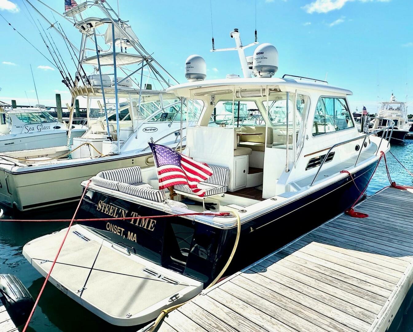 STEEL N TIME 34ft Back Cove Yacht For Sale