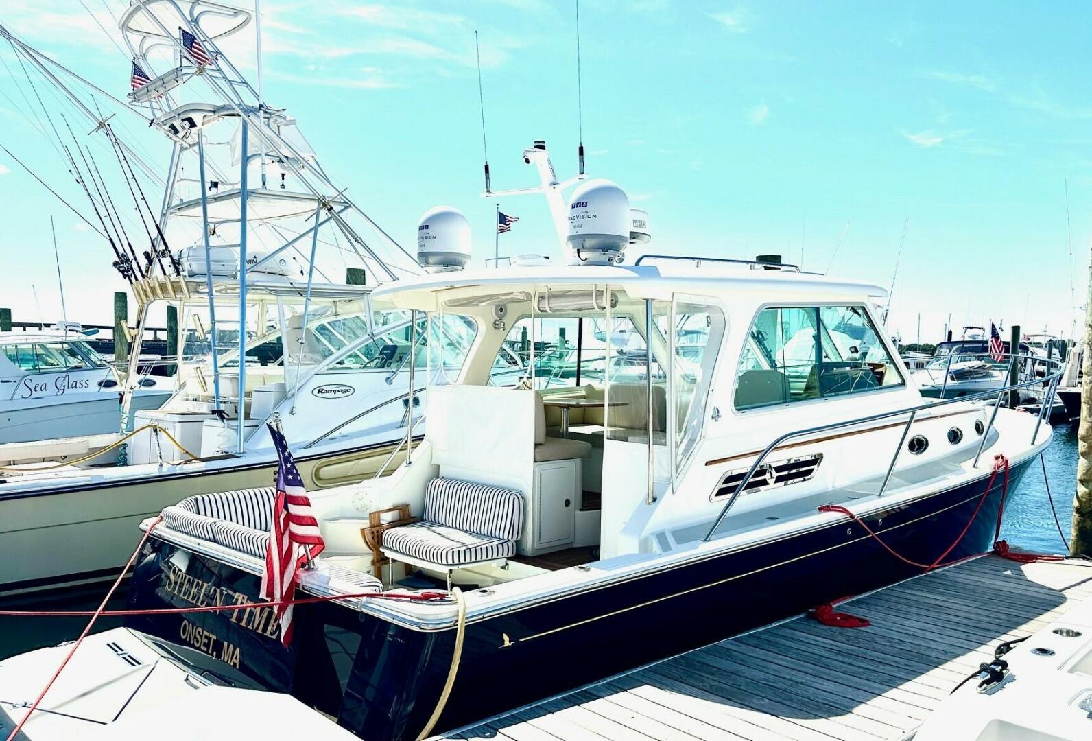 STEEL N TIME 34ft Back Cove Yacht For Sale