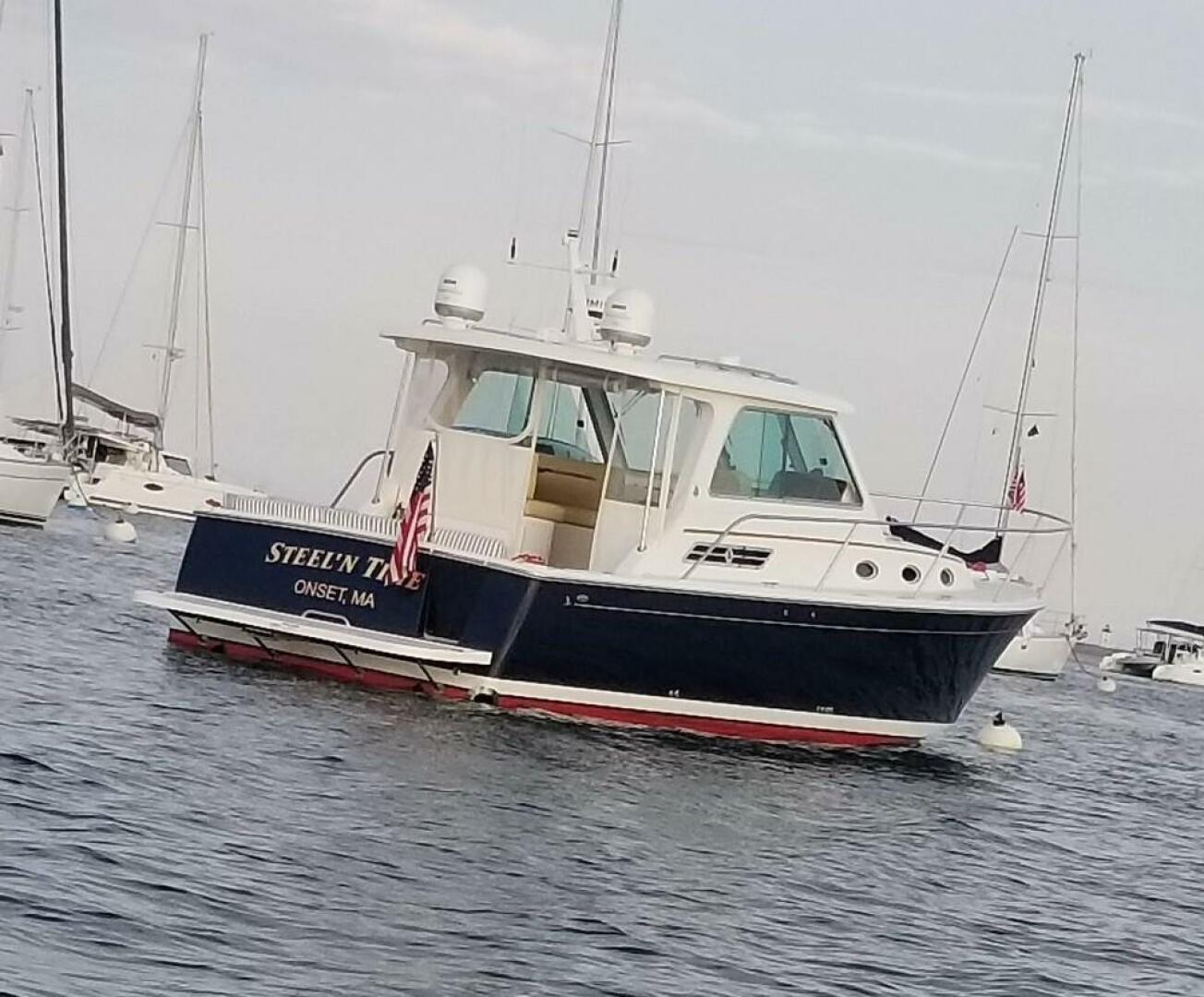 STEEL N TIME 34ft Back Cove Yacht For Sale