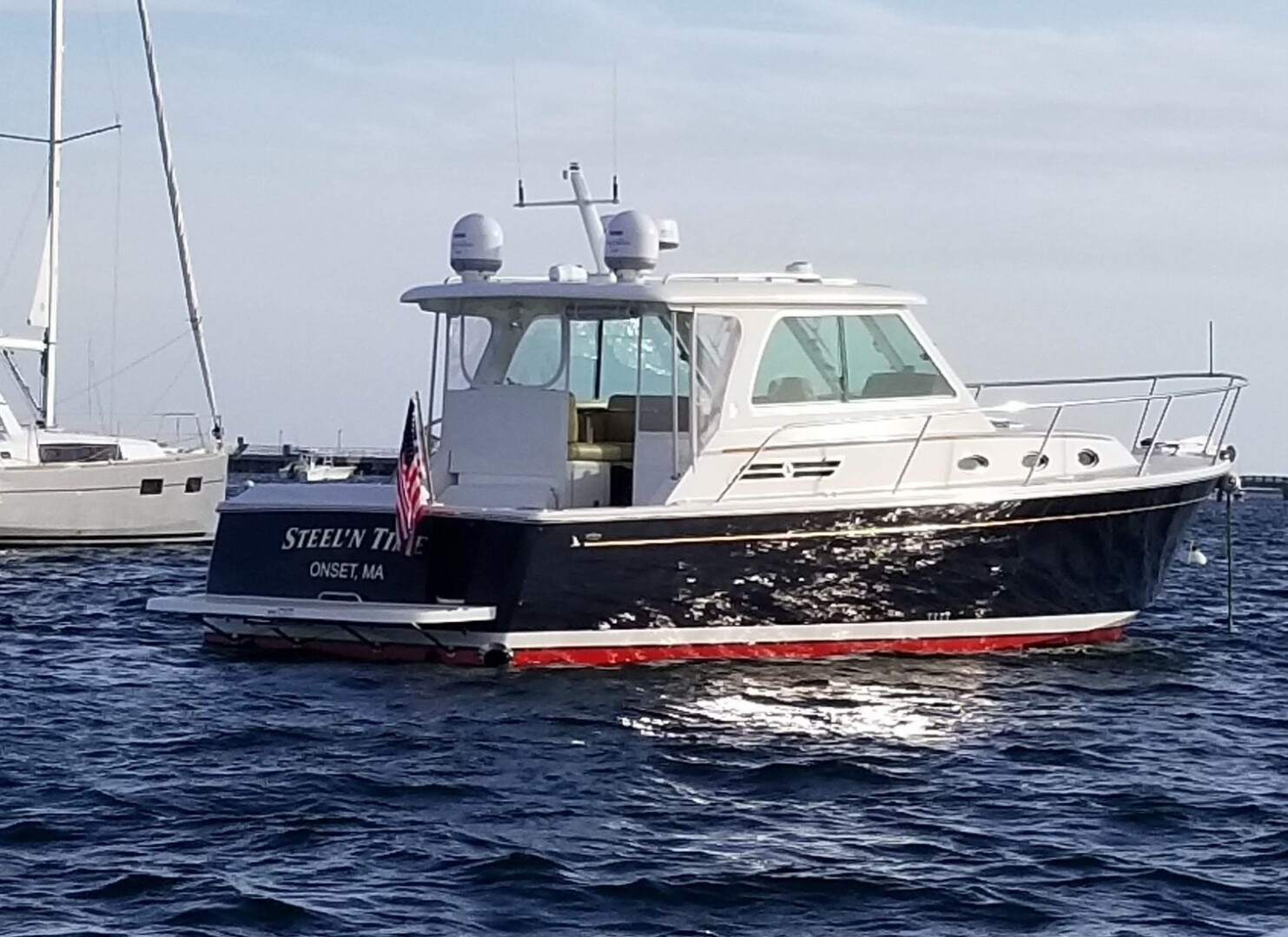 STEEL N TIME 34ft Back Cove Yacht For Sale