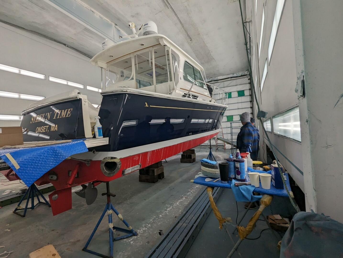 STEEL N TIME 34ft Back Cove Yacht For Sale