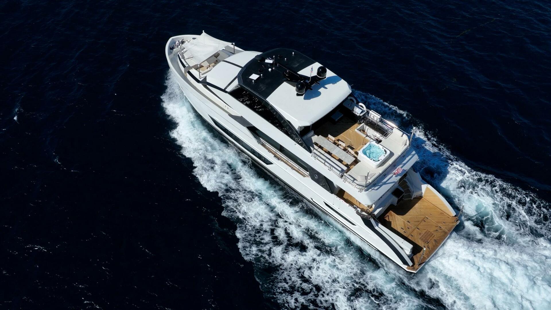 Aquasition 88ft Ocean Alexander Yacht For Sale
