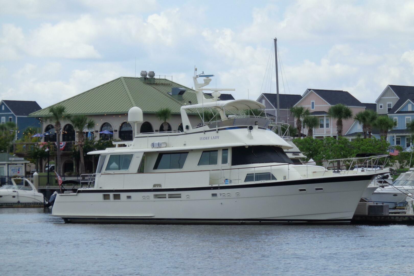 Ivory Lady 70ft Hatteras Yacht For Sale
