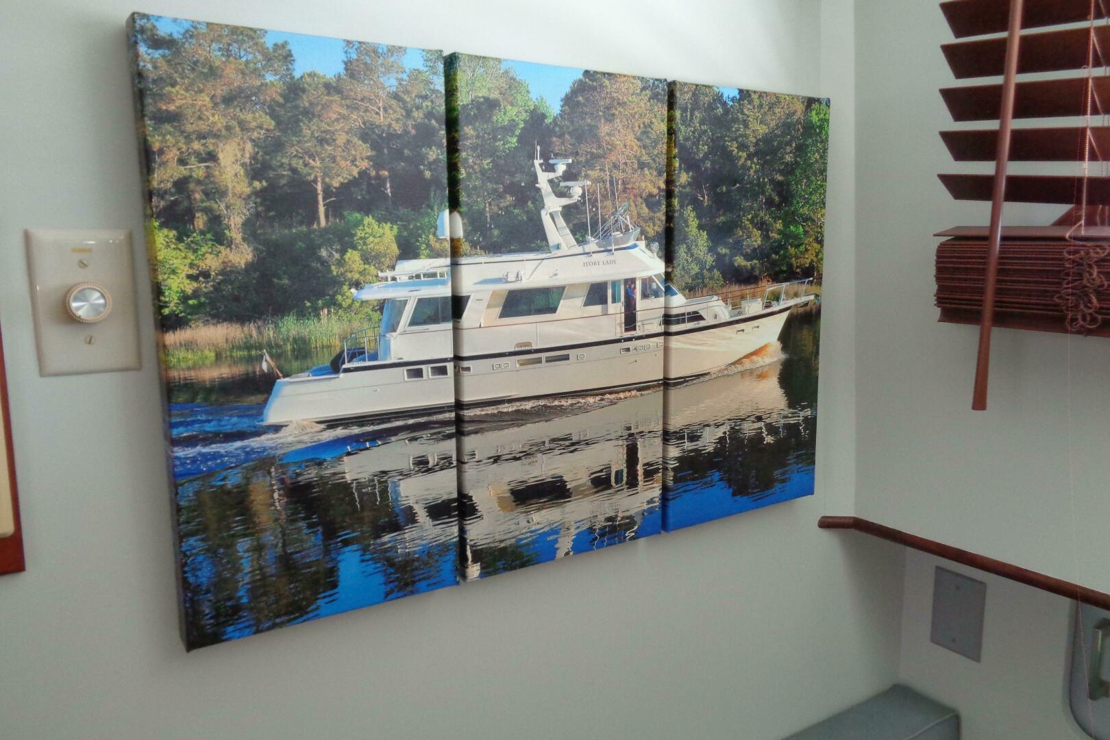 Ivory Lady 70ft Hatteras Yacht For Sale
