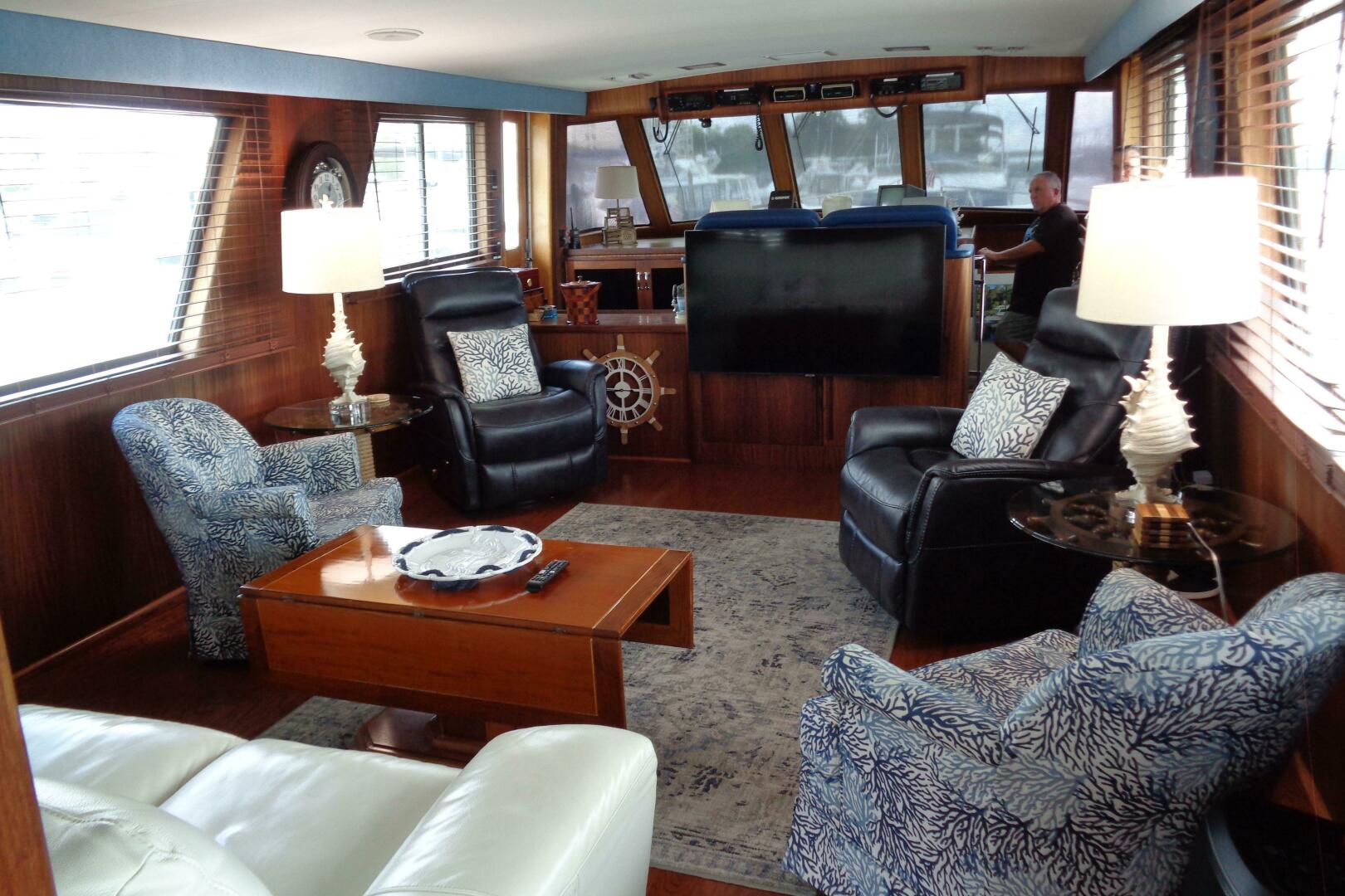 Ivory Lady 70ft Hatteras Yacht For Sale
