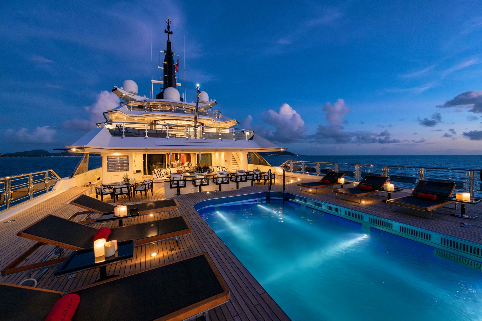 ALFA NERO 266ft Oceanco Yacht For Sale ALFA NERO 266ft Oceanco Yacht For Sale