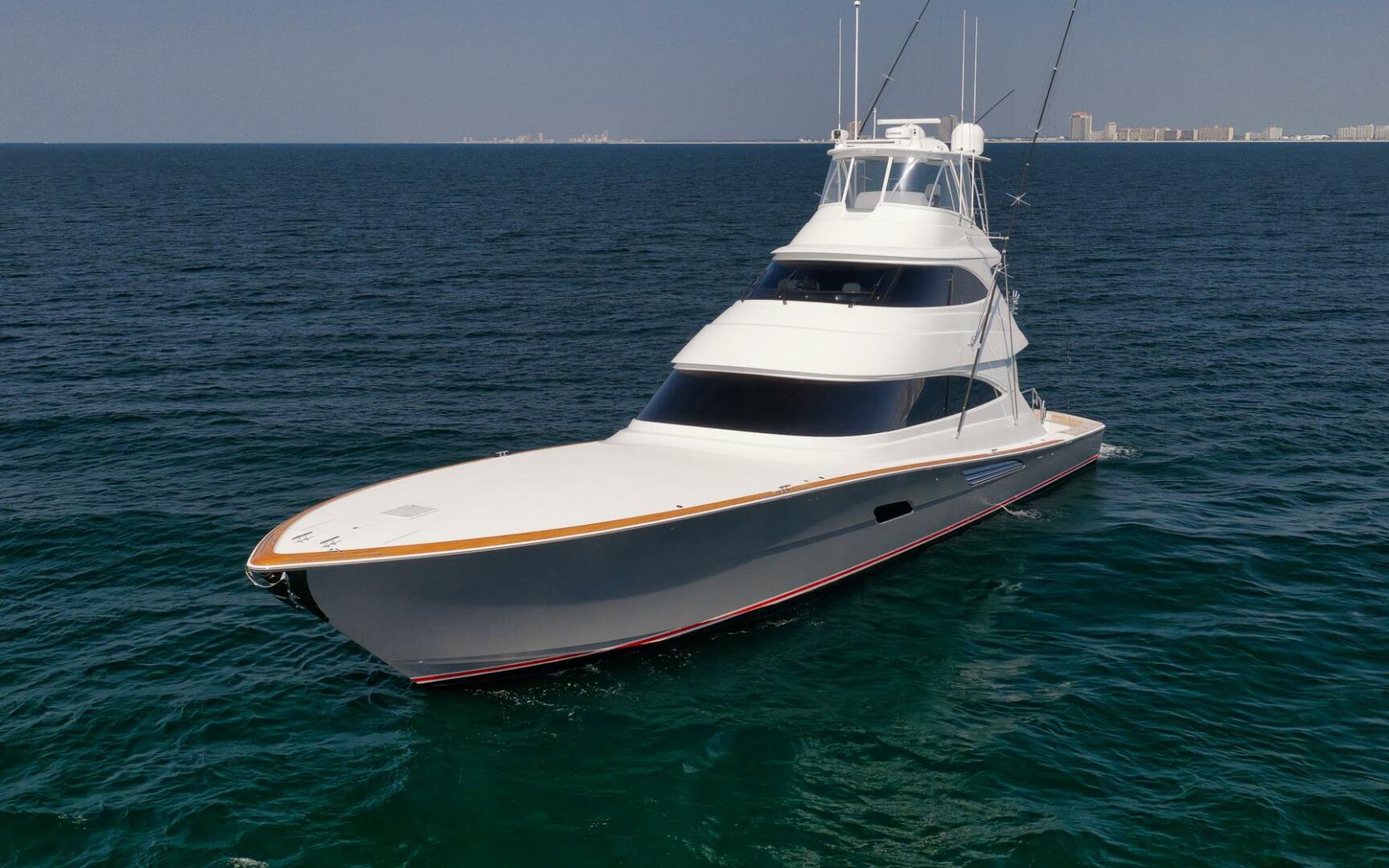2025 Viking 90 Convertible- NIKKI BELLA- Port Bow