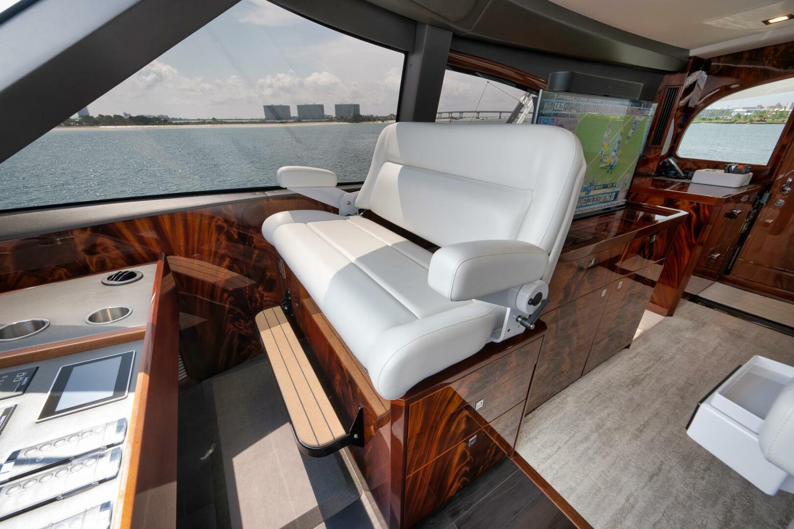 2025 Viking 90 Convertible- NIKKI BELLA- Enclosed Bridge Hel