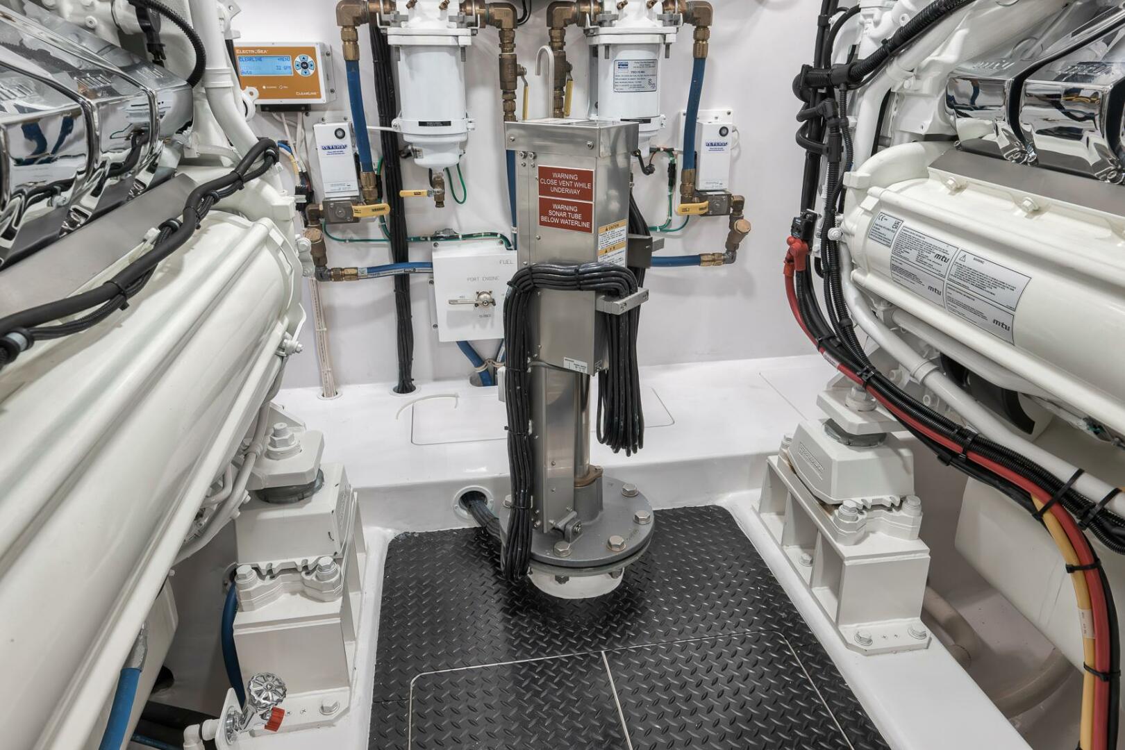 2025 Viking 90 Convertible- NIKKI BELLA- Engine Room