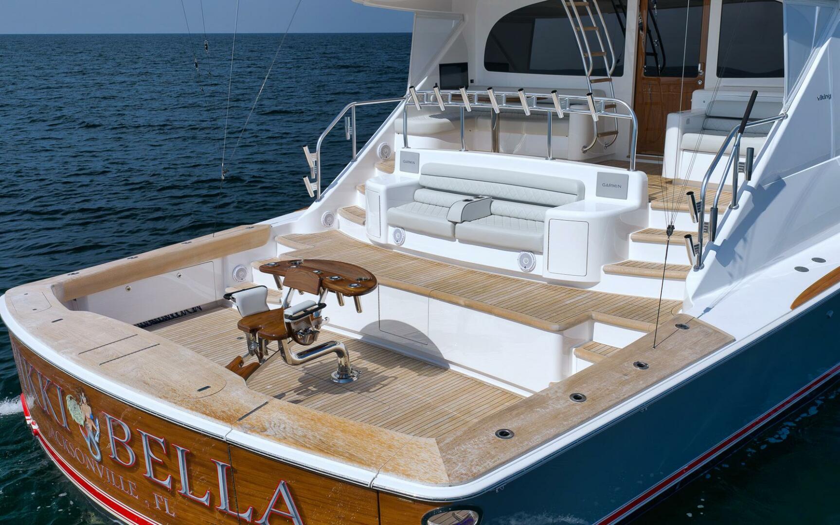 2025 Viking 90 Convertible- NIKKI BELLA- Cockpit