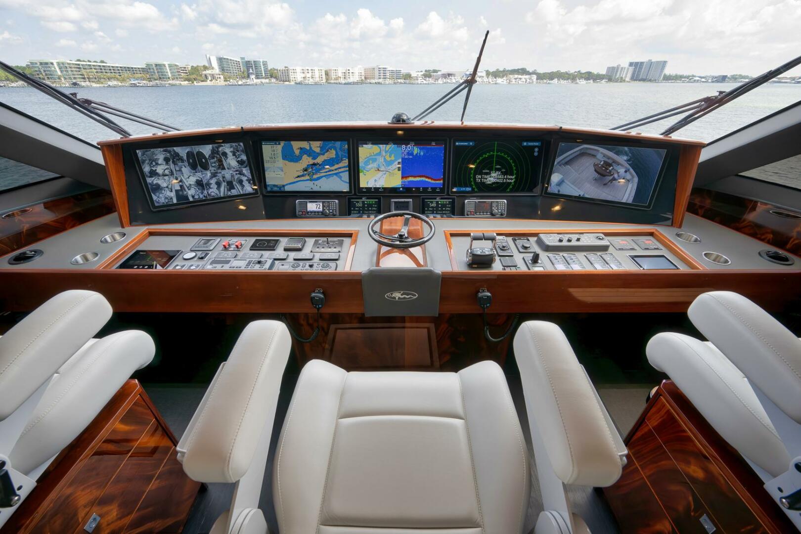 2025 Viking 90 Convertible- NIKKI BELLA- Enclosed Bridge Hel