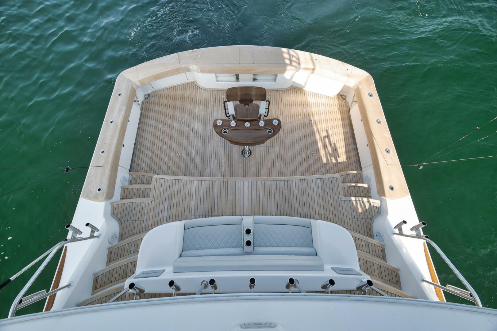 2025 Viking 90 Convertible- NIKKI BELLA- Cockpit from Mezzan