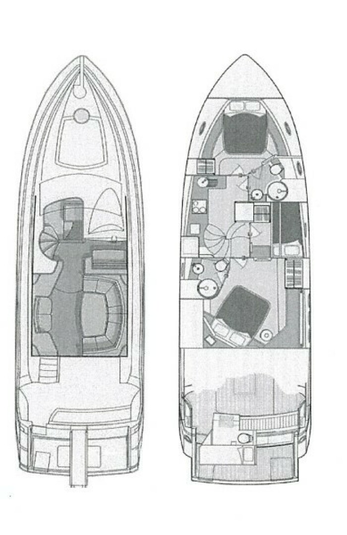 Layout 50' Sunseeker 2006, YOUNG GIRL