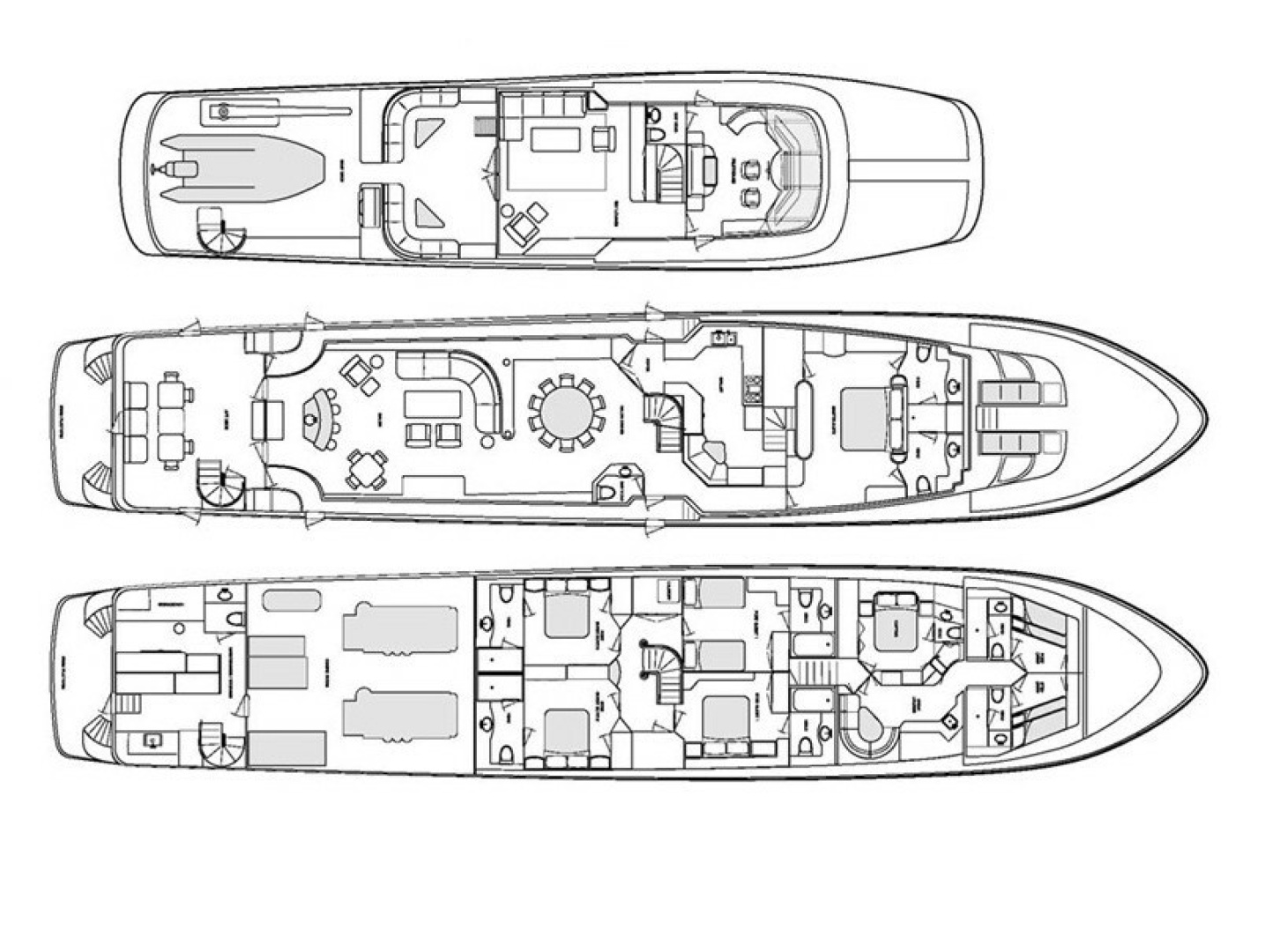 LONE STAR 130ft Hatteras Yacht For Sale