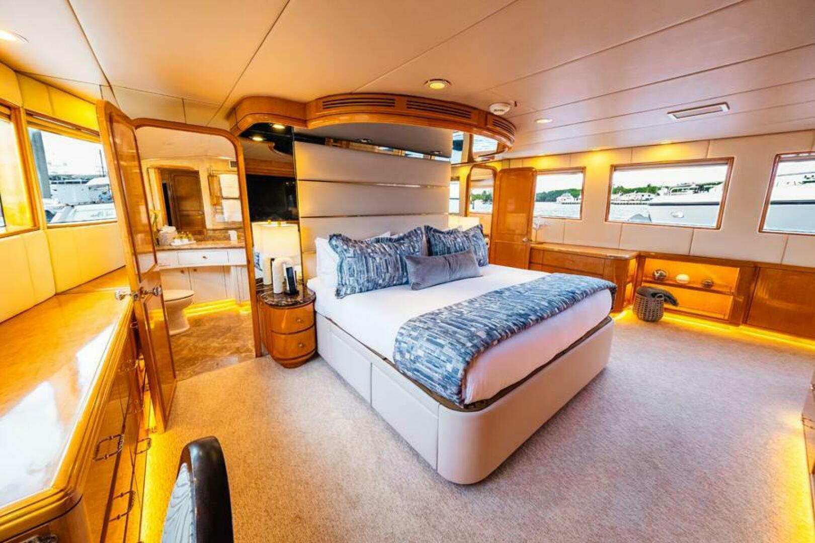 LONE STAR 130ft Hatteras Yacht For Sale