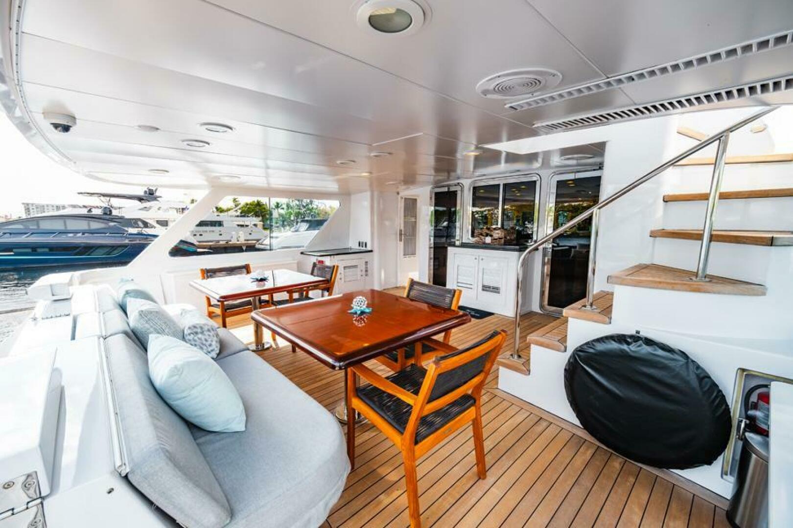 LONE STAR 130ft Hatteras Yacht For Sale