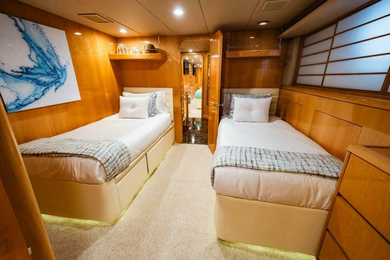 LONE STAR 130ft Hatteras Yacht For Sale