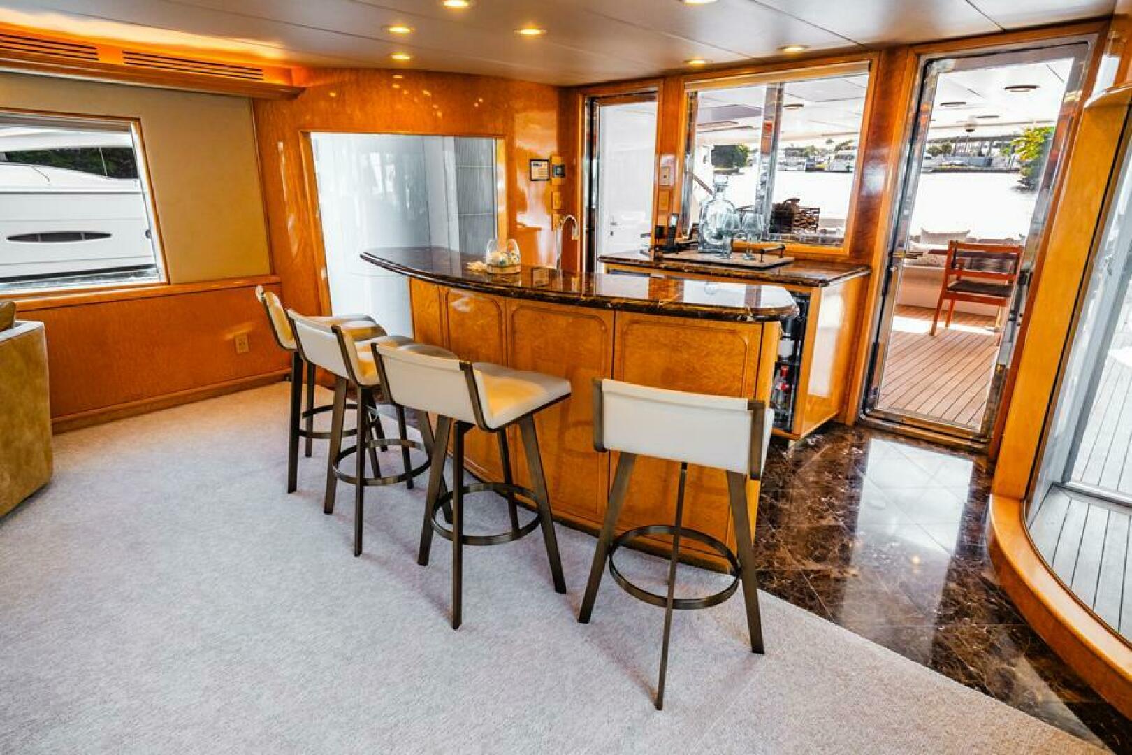 LONE STAR 130ft Hatteras Yacht For Sale