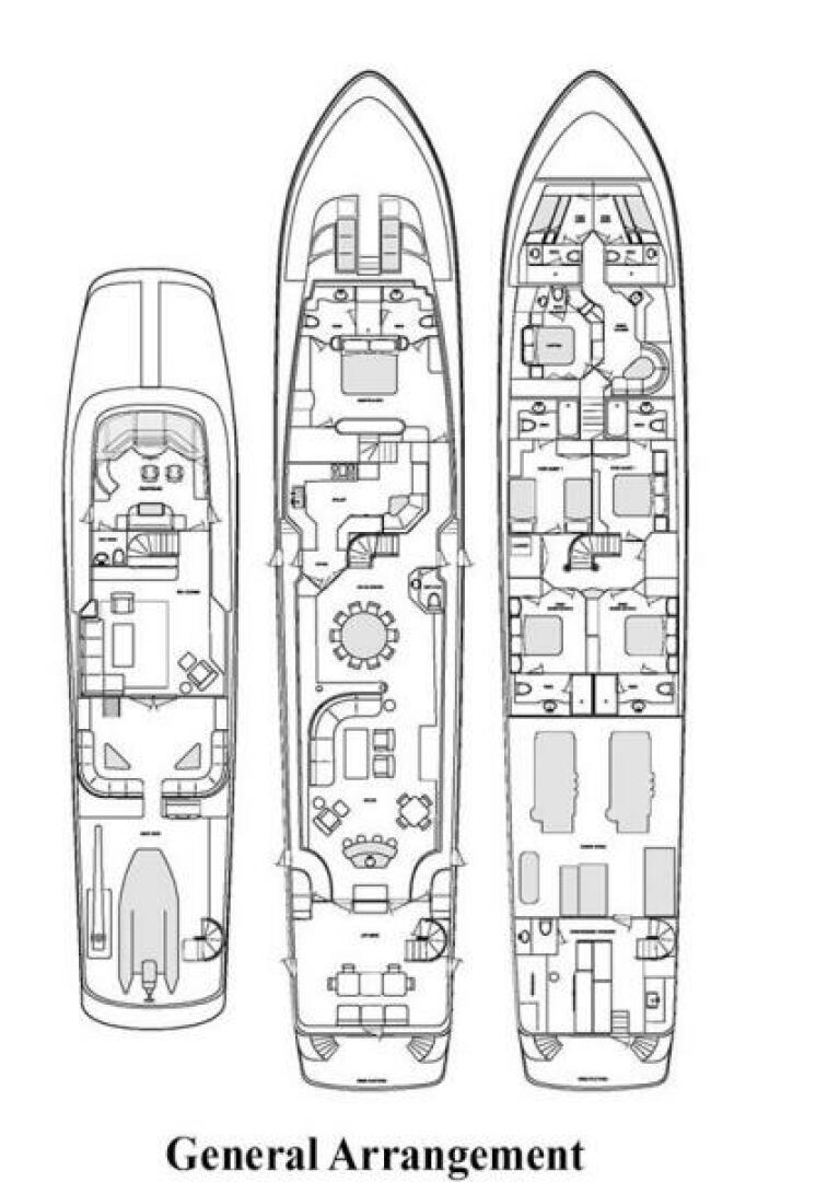 LONE STAR 130ft Hatteras Yacht For Sale