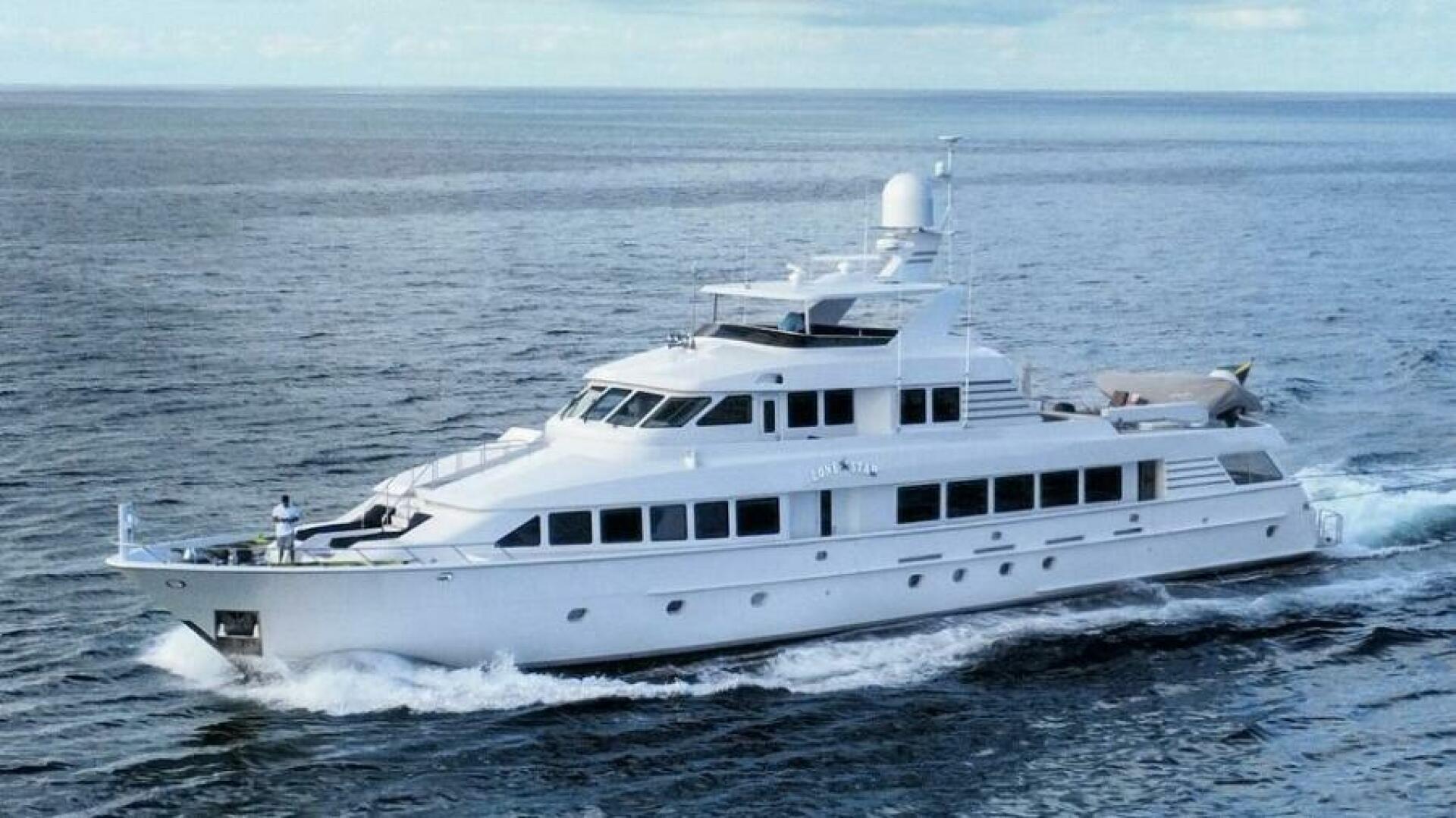LONE STAR 130ft Hatteras Yacht For Sale