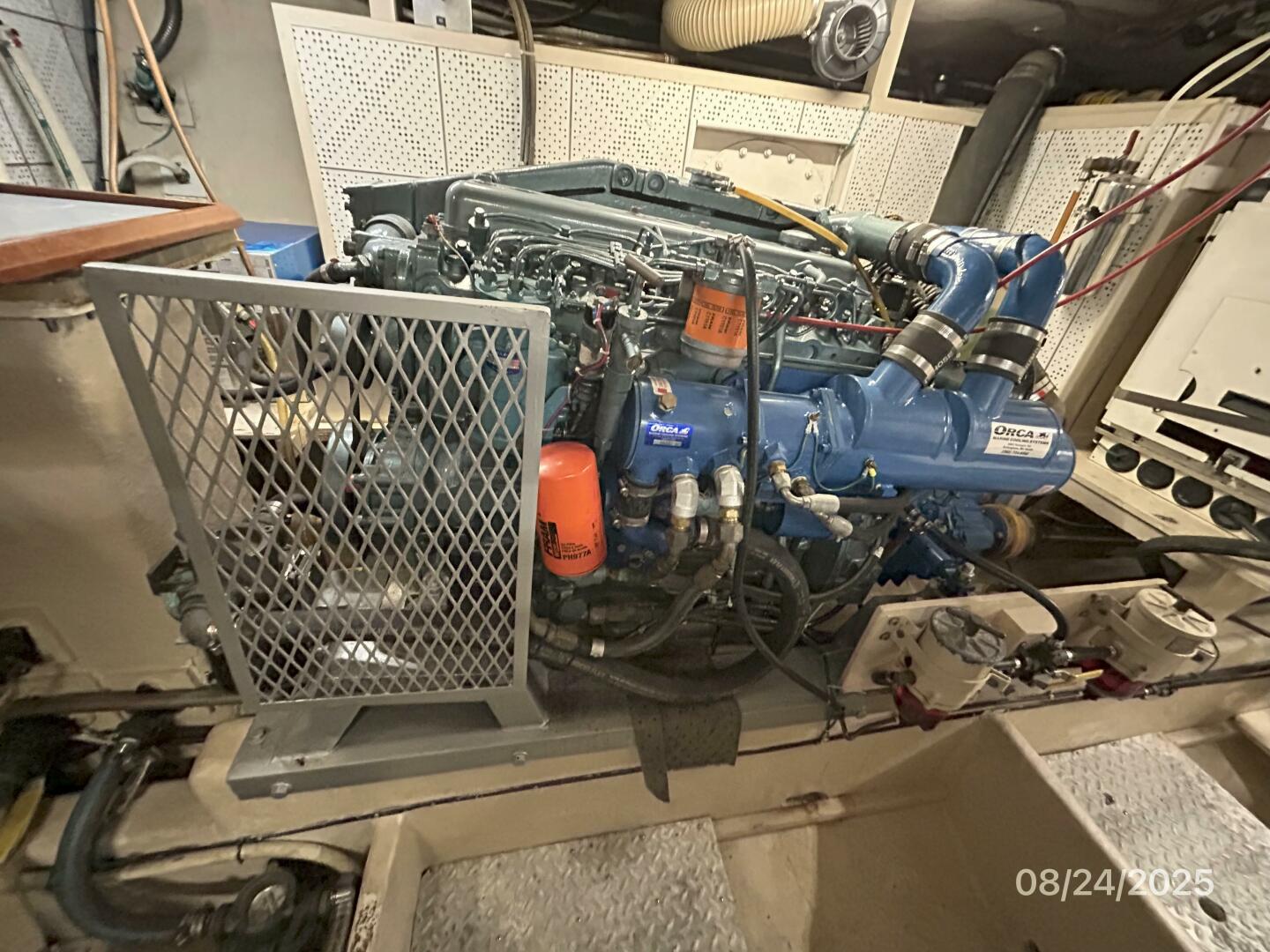 48' DeFever starboard main engine