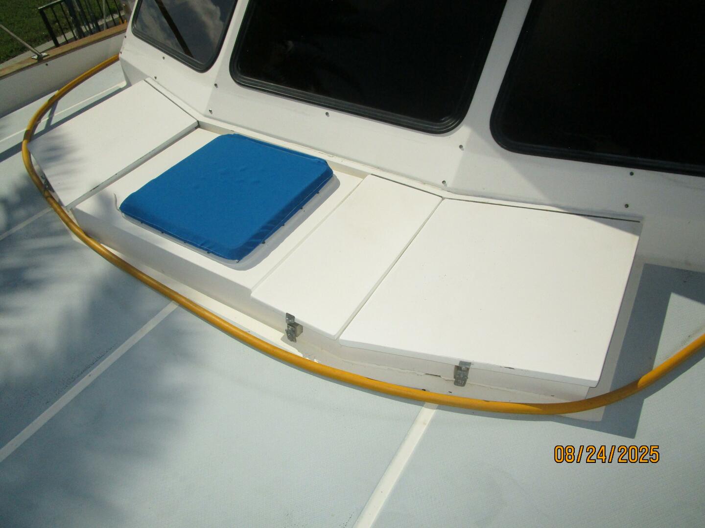 48' DeFever foredeck lockers