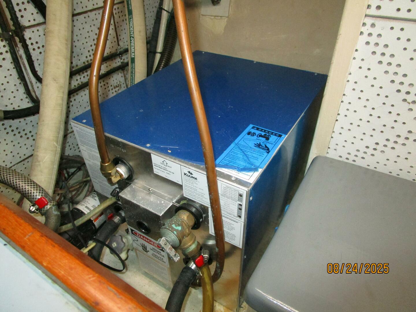48' DeFever water heater