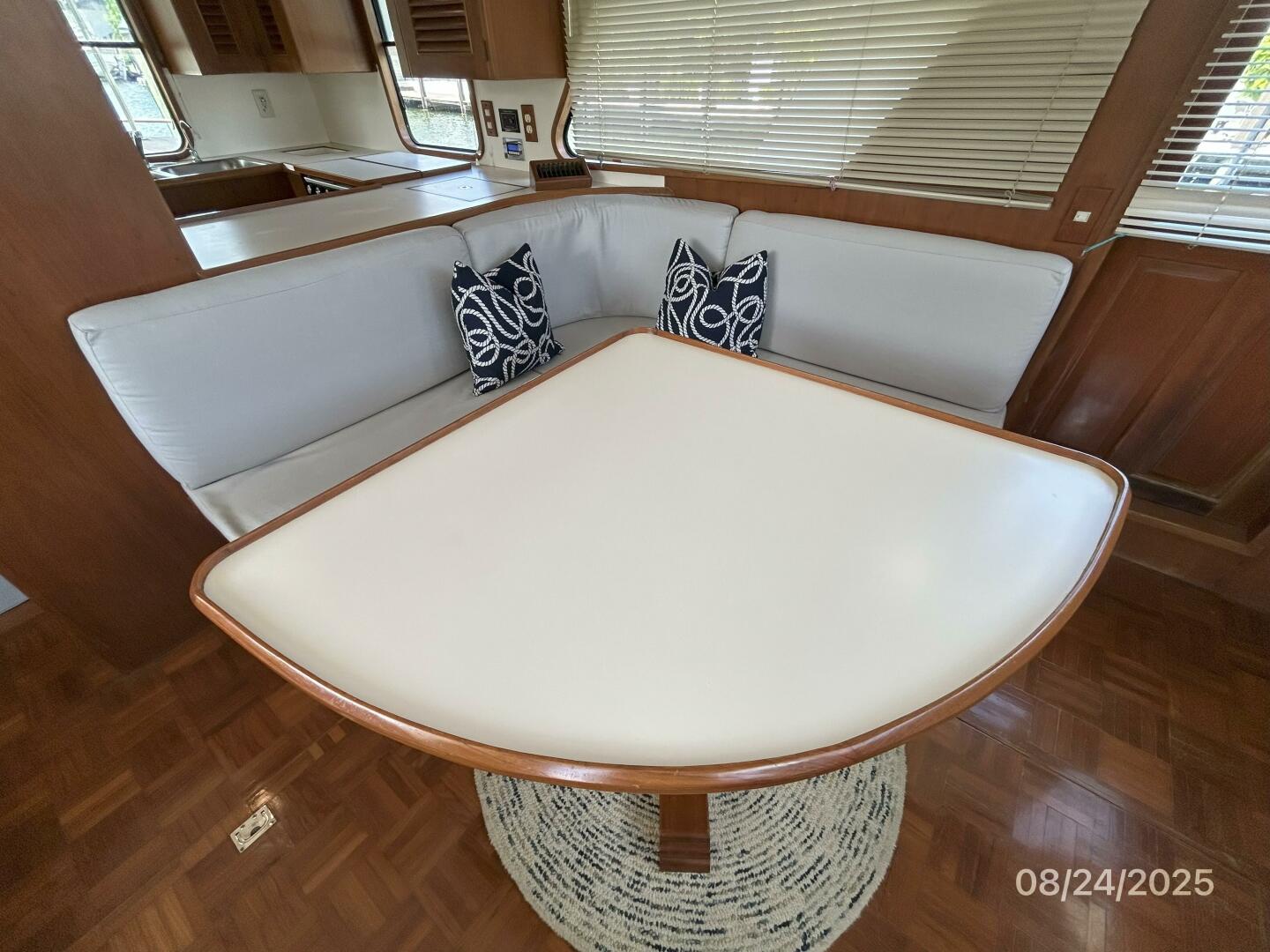 48' DeFever salon port seating