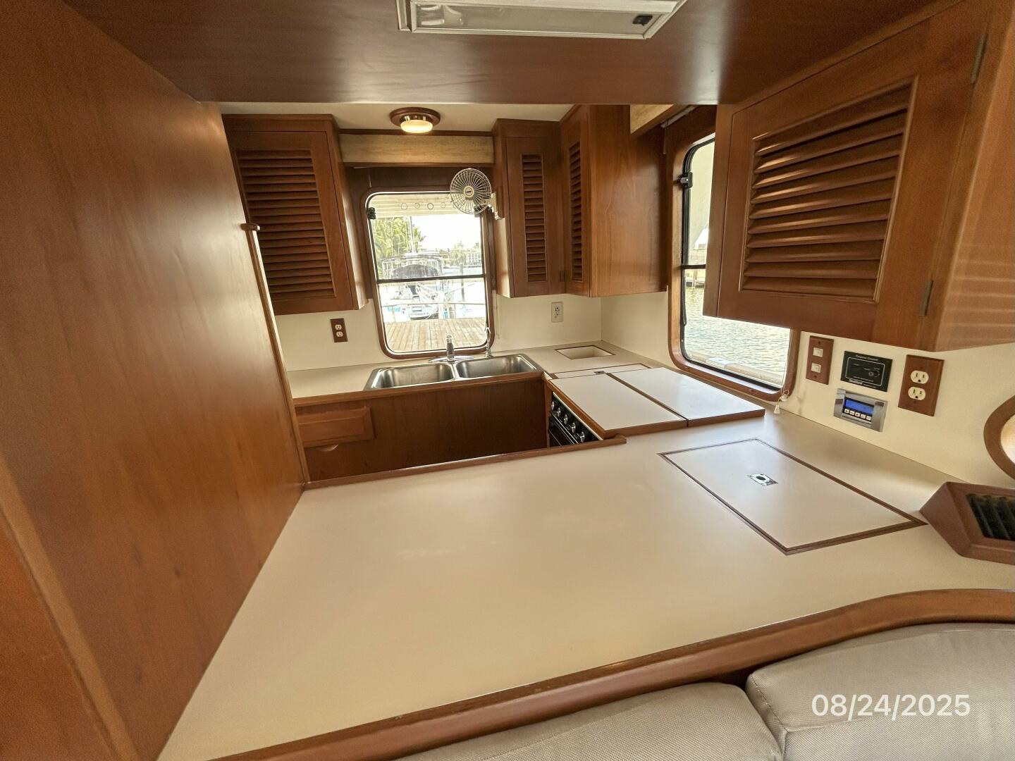 48' DeFever galley2