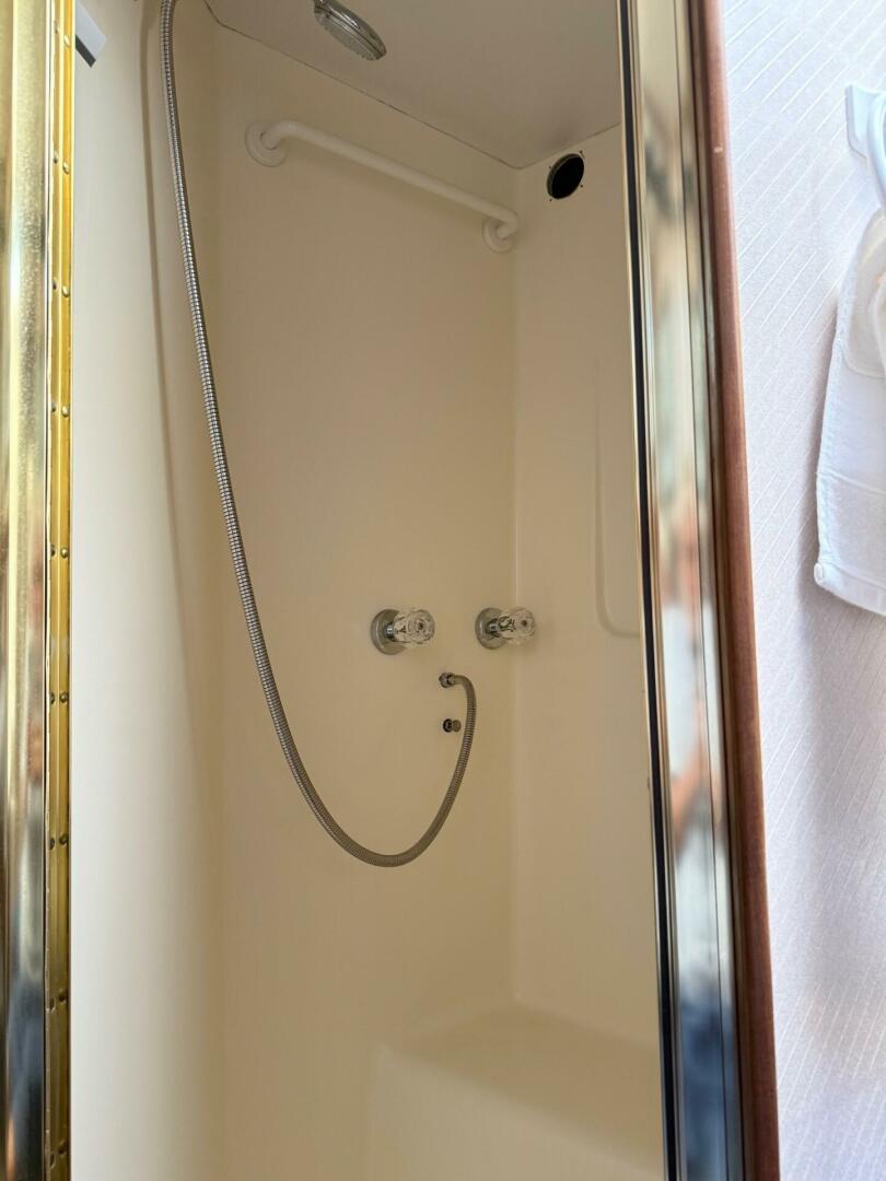 Master shower