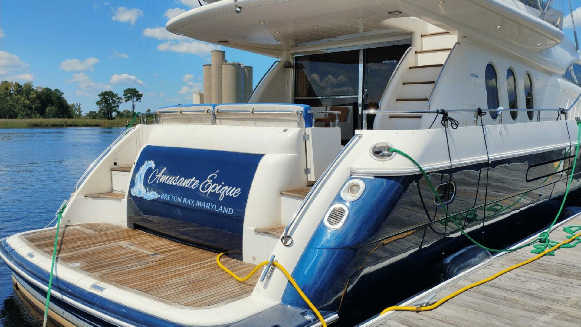 Amusante Epique 72ft Viking Princess Yacht For Sale