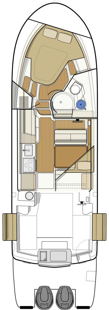 Frisky 37ft Cutwater Yacht For Sale