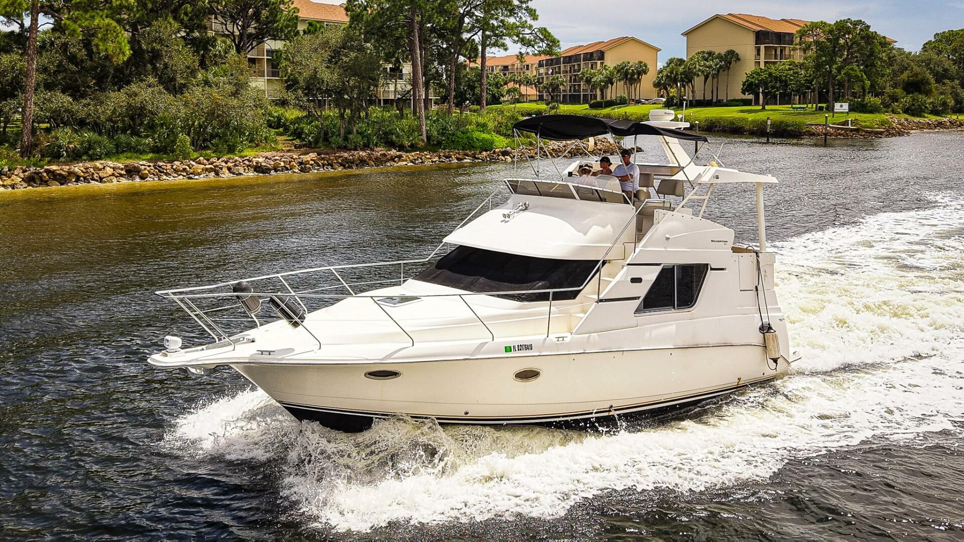 Knot So Fast 41ft Silverton Yacht For Sale