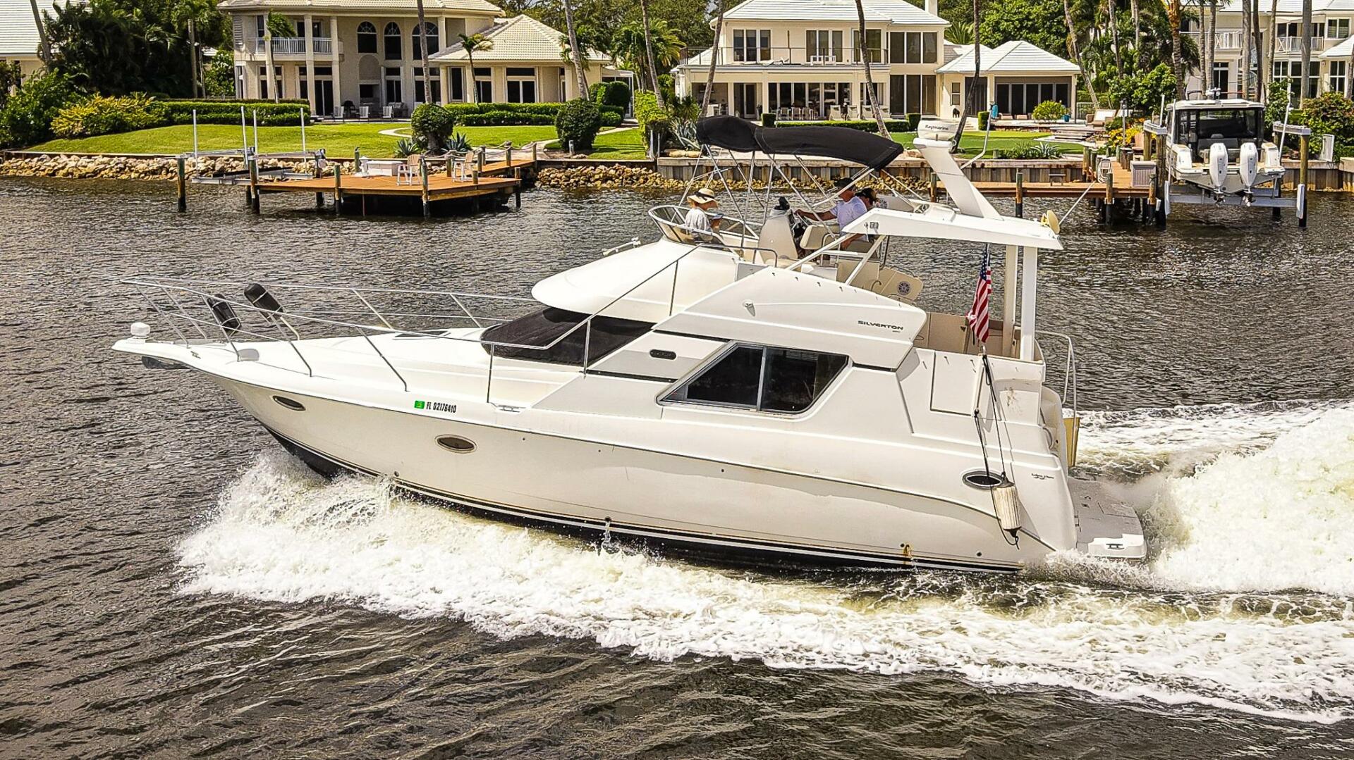 Knot So Fast 41ft Silverton Yacht For Sale