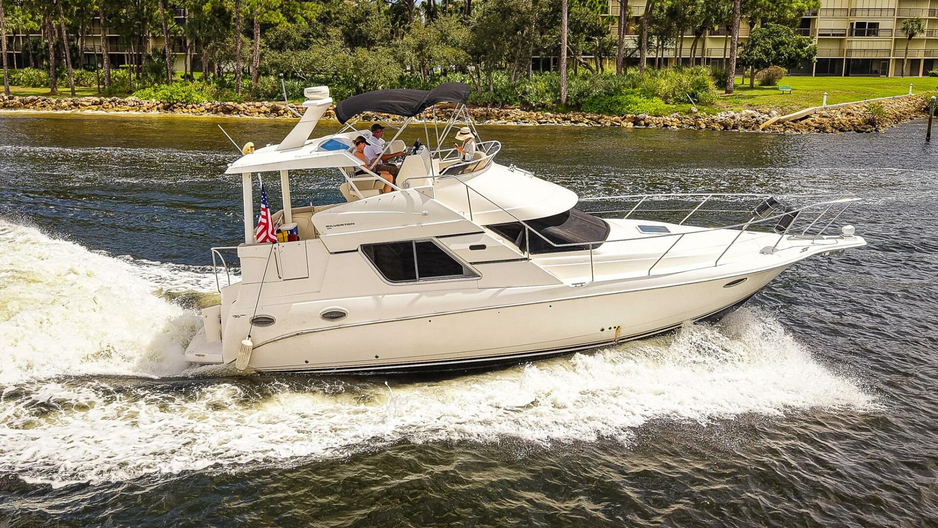 Knot So Fast 41ft Silverton Yacht For Sale