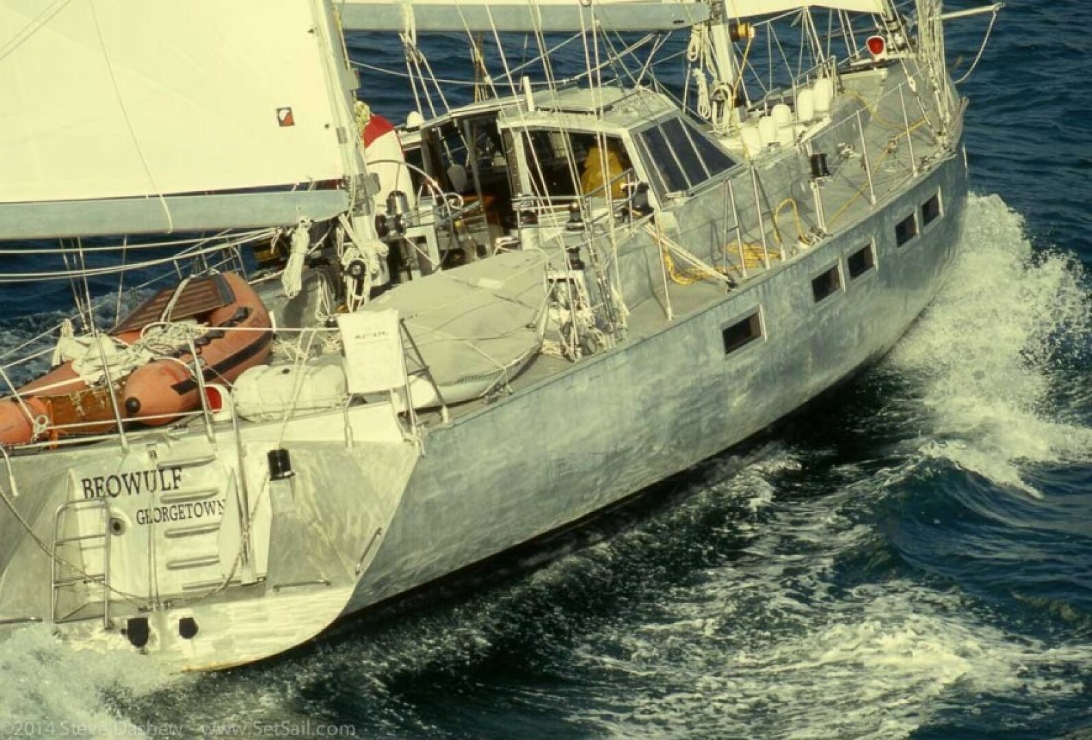 Qajaq was BEOWULF 78ft Dashew Yacht For Sale