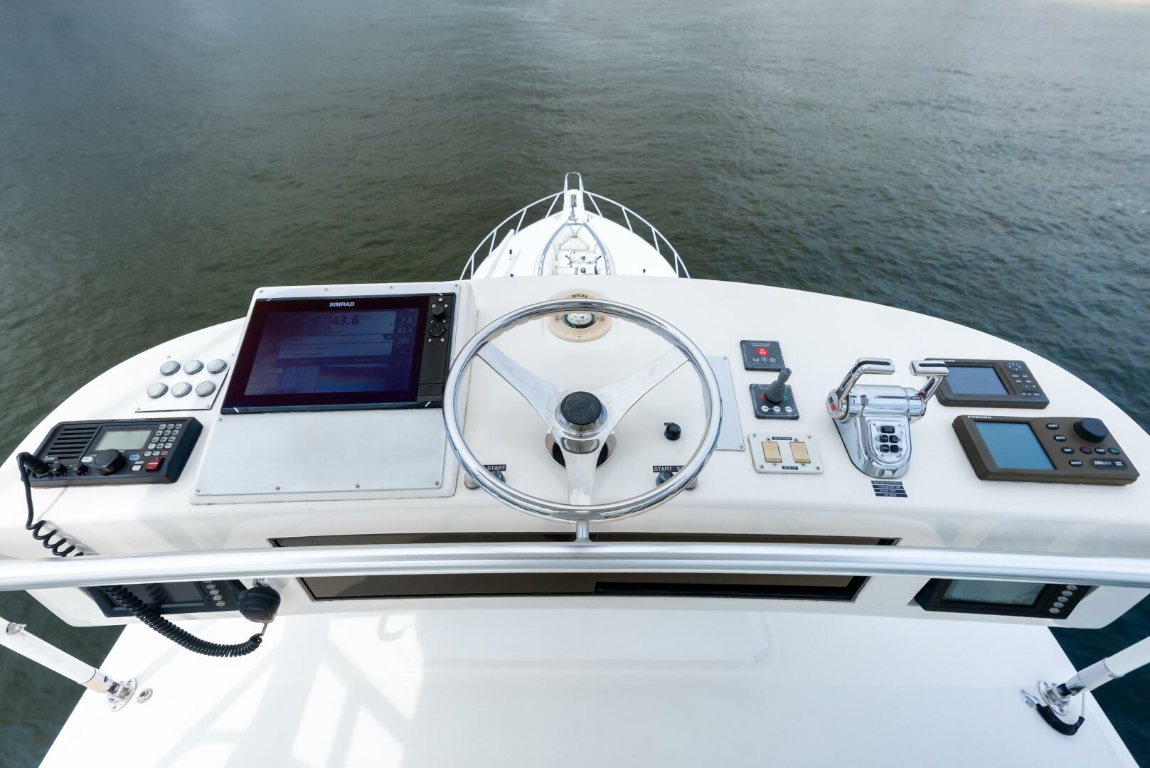 2006 Viking 68 Enclosed Bridge