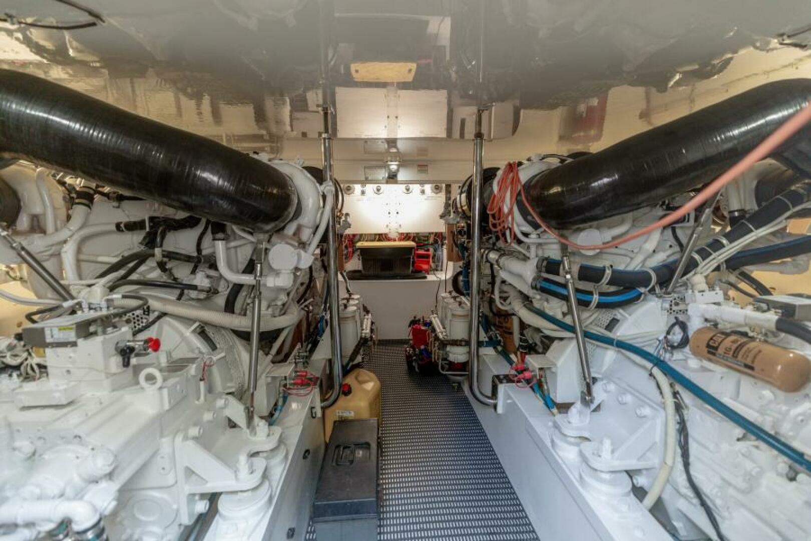 2008 Hatteras 60 Convertible  Engine Room