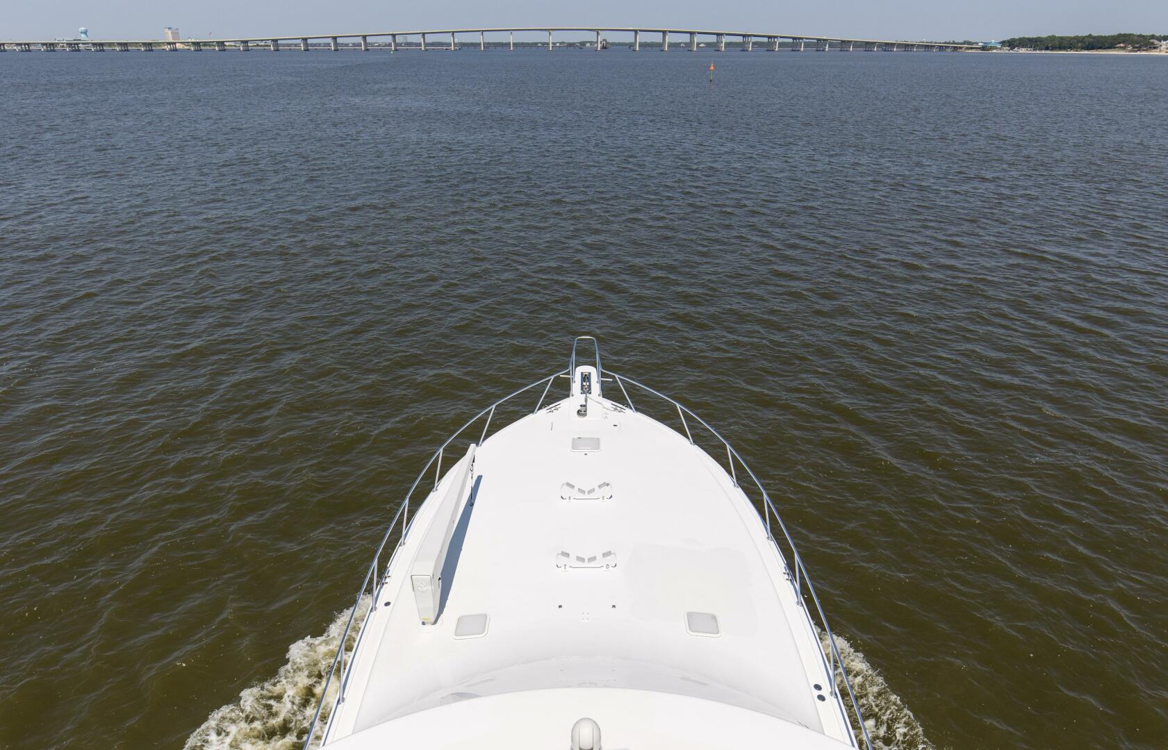 2007 64 Viking Enclosed Bridge Reel Blues Tower View