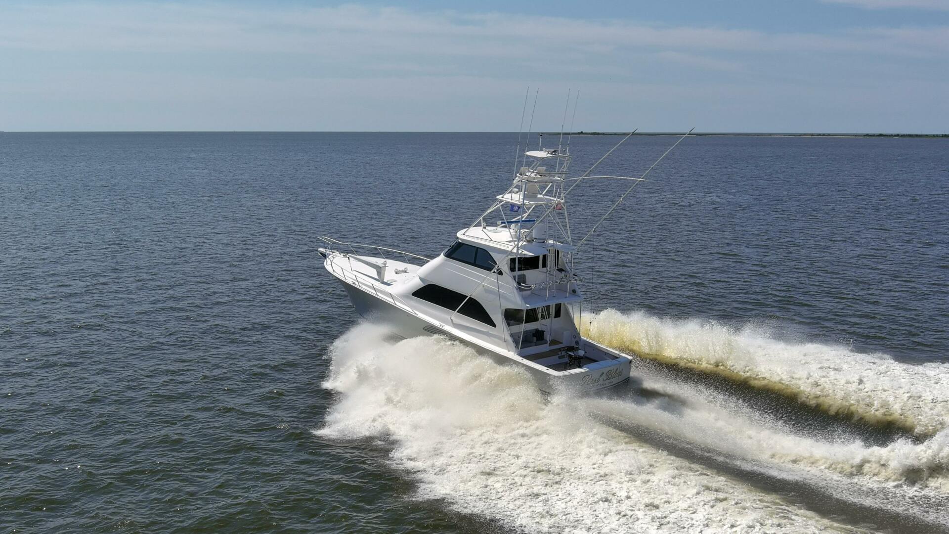 2007 64 Viking Enclosed Bridge Reel Blues Exterior (2)