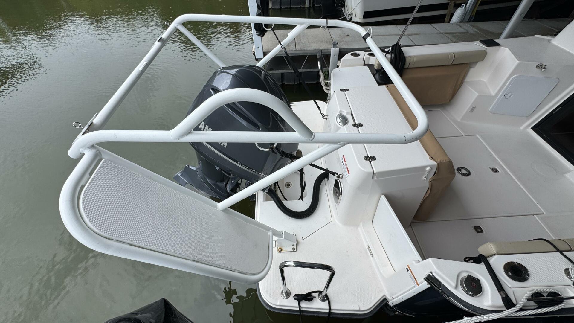 Dinghy Boarding Platform