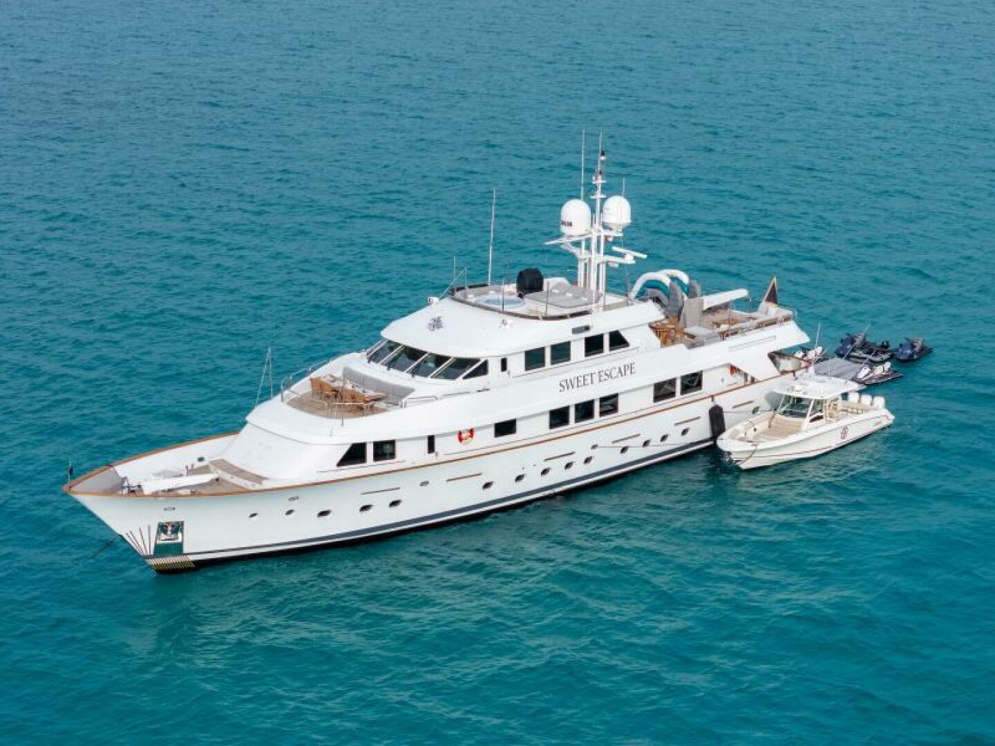 SWEET ESCAPE 130ft Christensen Yacht For Sale