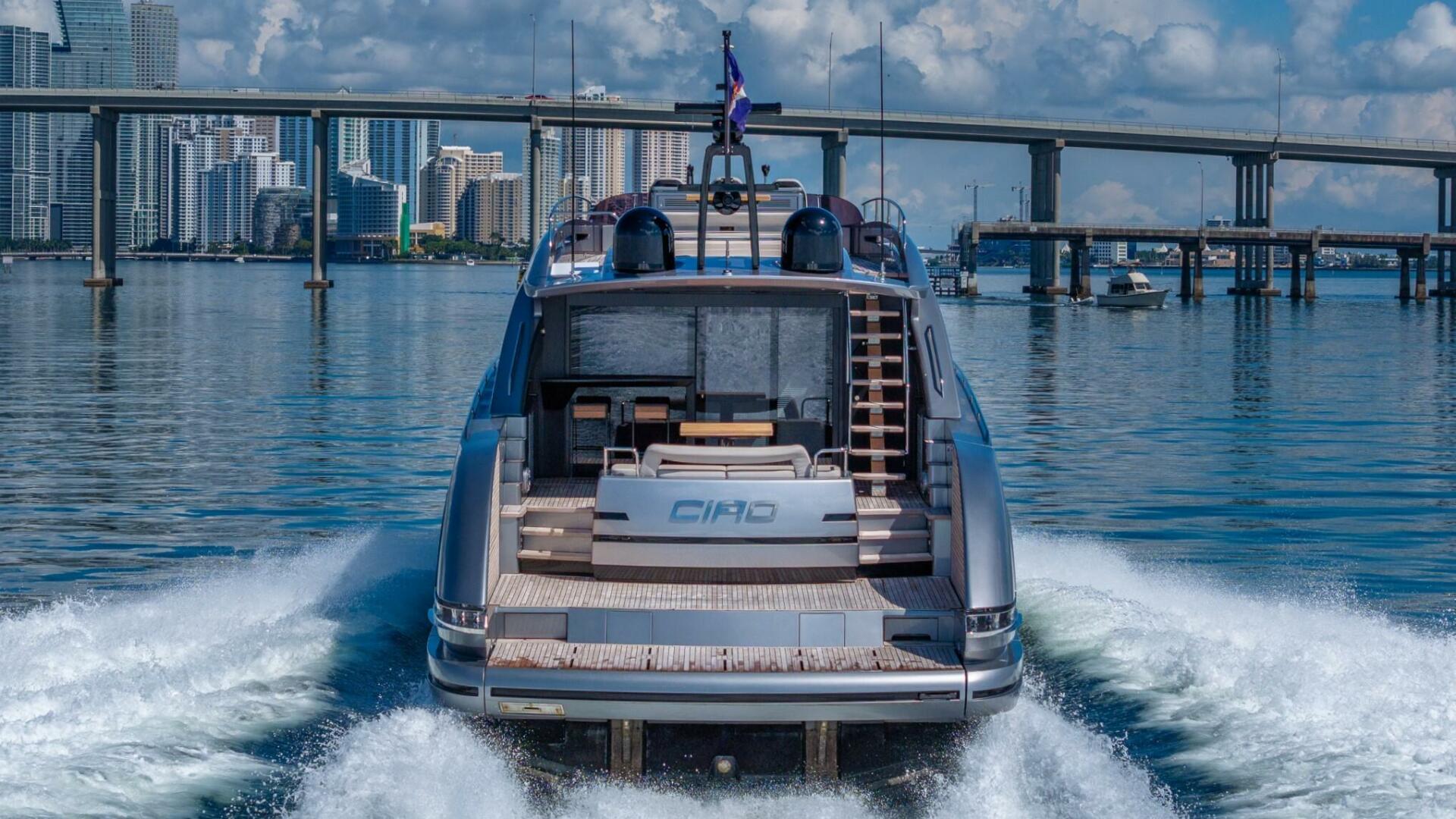 CIAO 80ft Pershing Yacht For Sale