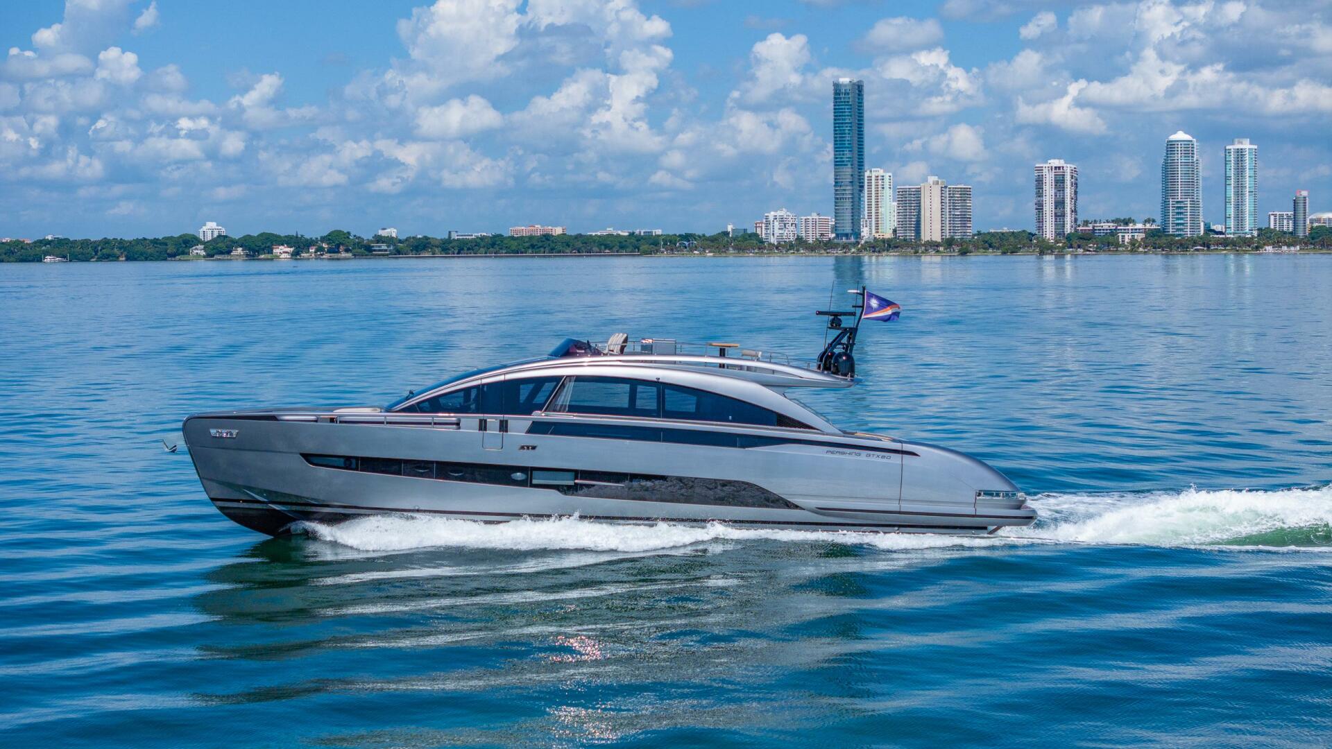 CIAO 80ft Pershing Yacht For Sale